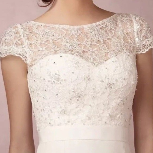 Jenny Yoo | Tops | Bhldn Jenny Yoo Luciana Wedding Dress Topper | Poshmark